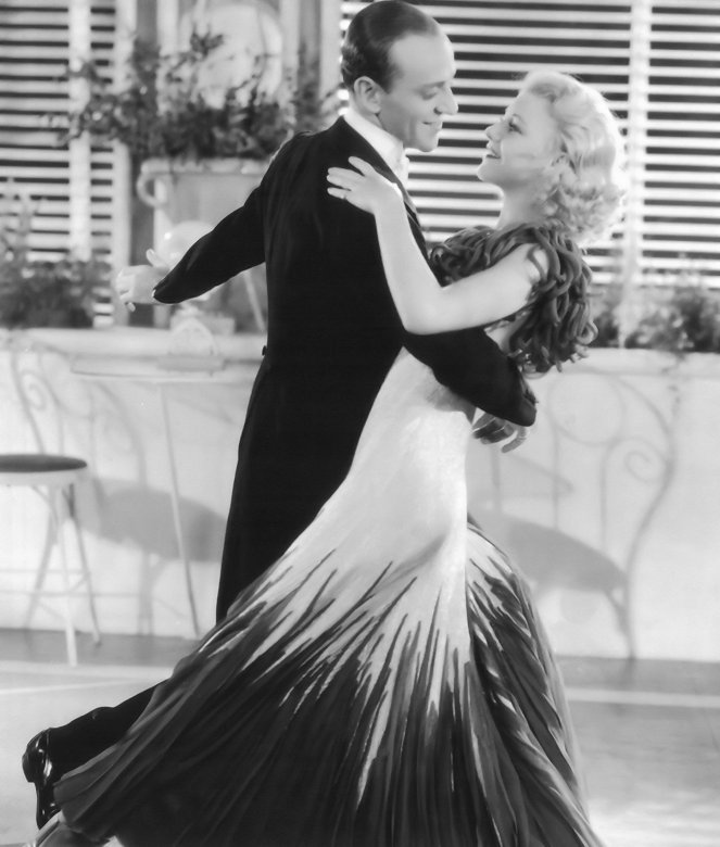 A Alegre Divorciada - Do filme - Fred Astaire, Ginger Rogers
