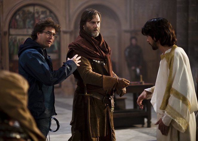 V kruhu koruny - Richard II - Z nakrúcania - Rupert Goold, David Morrissey, Ben Whishaw