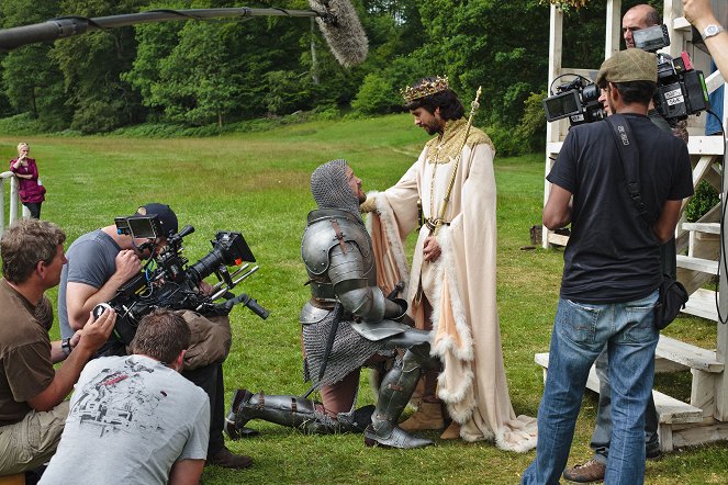 The Hollow Crown - Richard II - Van de set - Ben Whishaw