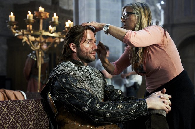 V kruhu koruny - Richard II - Z natáčení - James Purefoy