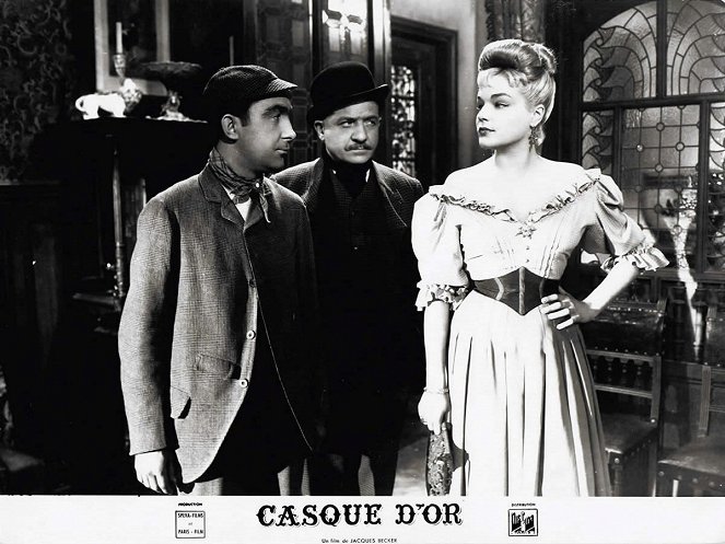 Casque d'or - Lobbykaarten - Émile Genevois, Paul Azaïs, Simone Signoret