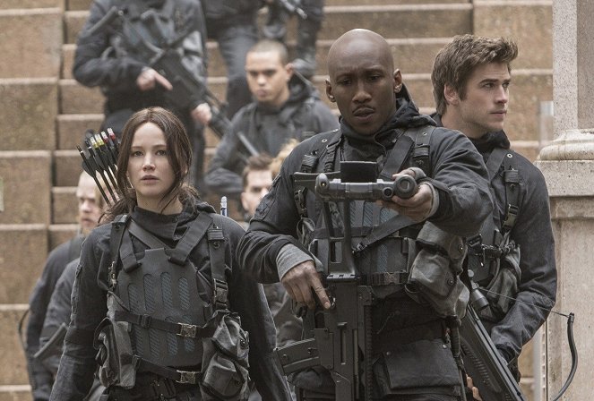 The Hunger Games - Mockingjay: Part 2 - Filmfotos - Jennifer Lawrence, Mahershala Ali, Liam Hemsworth