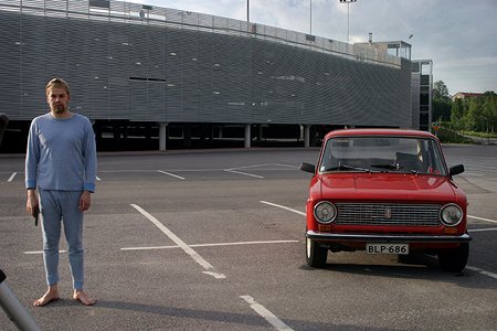 Poloiset ja pankkiryöstö - Dreharbeiten - Jukka Jalkanen