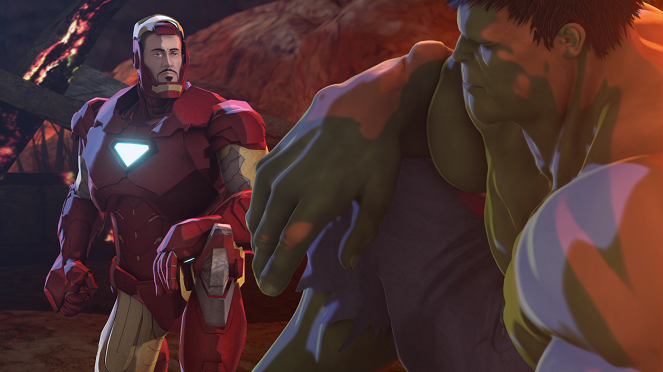 Iron Man & Hulk: Heroes United - Filmfotos