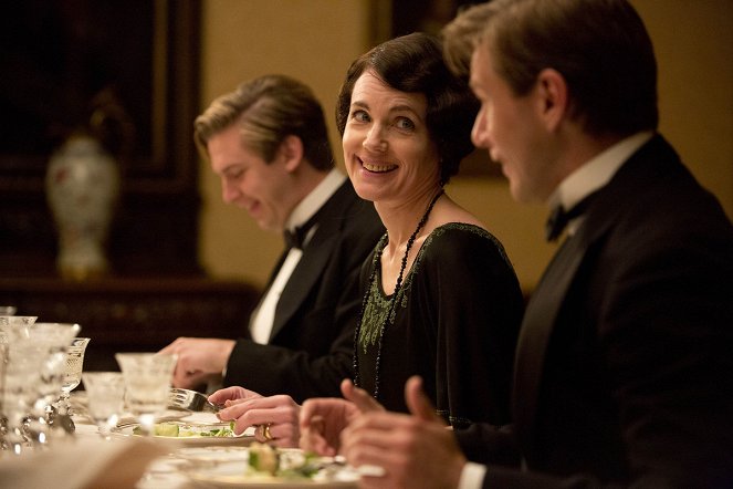 Downton Abbey - Episode 8 - Filmfotók - Dan Stevens, Elizabeth McGovern, Allen Leech