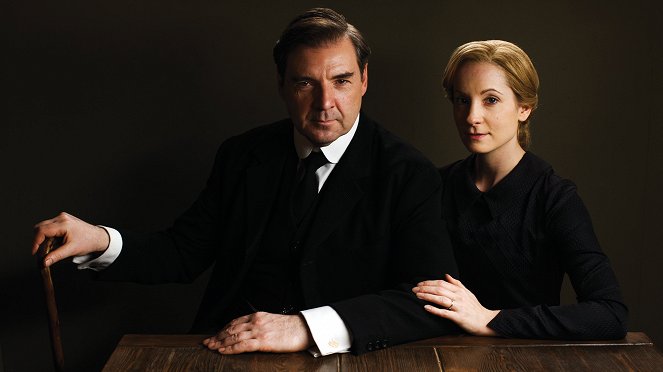Downton Abbey - Promoción - Brendan Coyle, Joanne Froggatt
