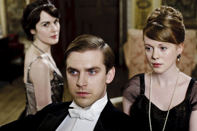 Downton Abbey - Werbefoto - Michelle Dockery, Dan Stevens