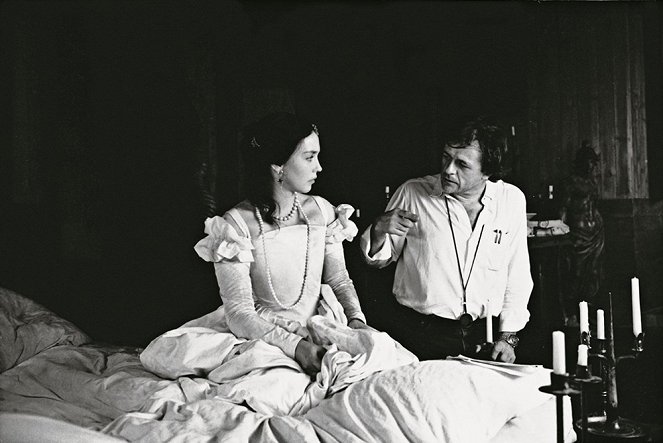 Královna Margot - Z natáčení - Isabelle Adjani, Patrice Chéreau