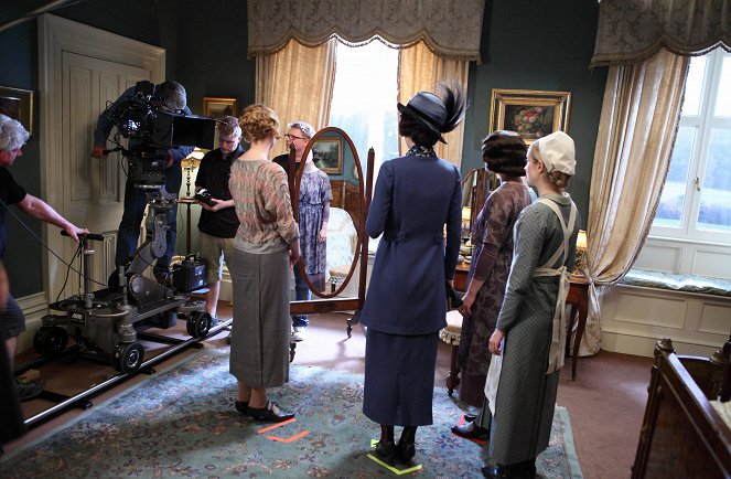 Panství Downton - Z natáčení