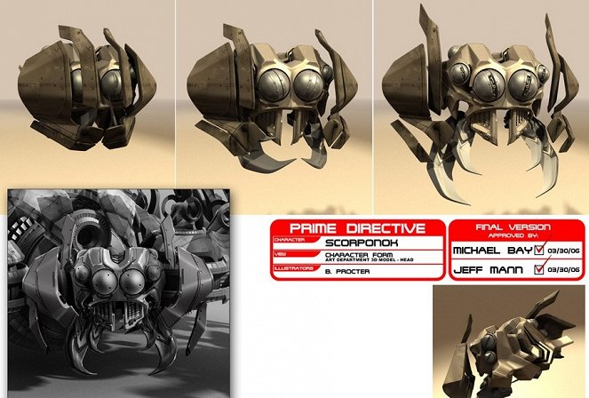 Transformers - Arte conceptual