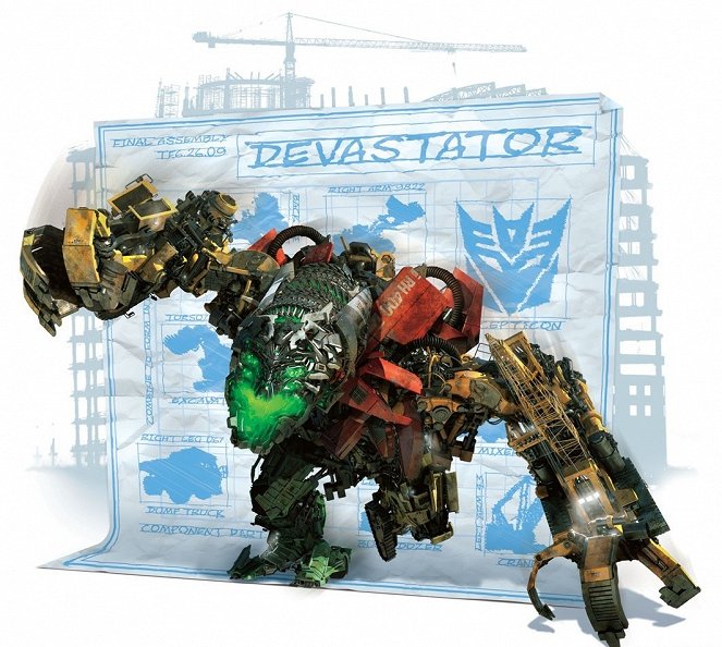 Transformers: Pomsta porazených - Concept art