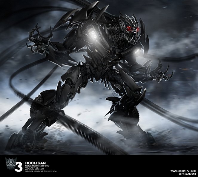 Transformers: Kuun pimeä puoli - Konseptikuvat