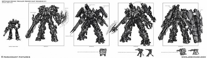 Transformers - Temná strana Mesiaca - Concept art