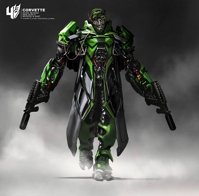 Transformers: A kihalás kora - Concept Art