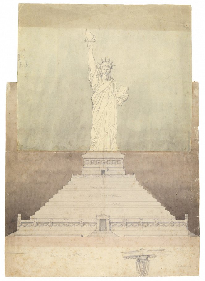 La Statue de la Liberté - Naissance d'un symbole - Van film