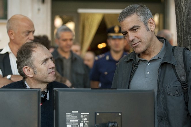 The American - Van de set - Anton Corbijn, George Clooney