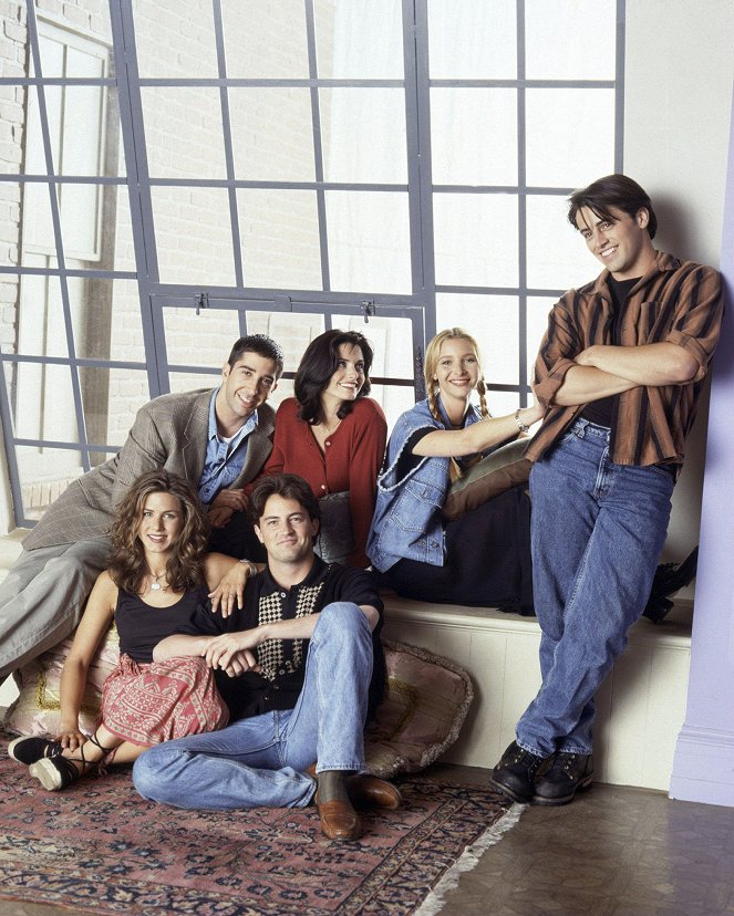 Przyjaciele - Season 1 - Promo - David Schwimmer, Courteney Cox, Lisa Kudrow, Matt LeBlanc, Jennifer Aniston, Matthew Perry