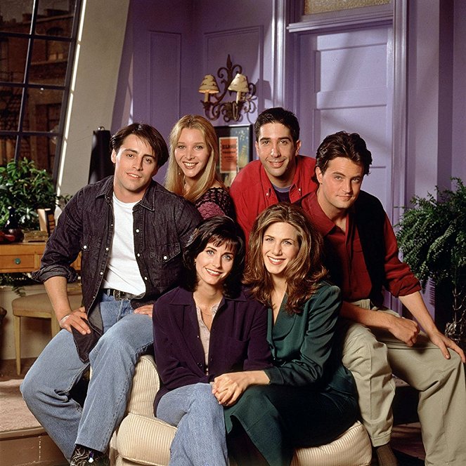 Friends - Season 1 - Promokuvat - Matt LeBlanc, Lisa Kudrow, David Schwimmer, Matthew Perry, Courteney Cox, Jennifer Aniston