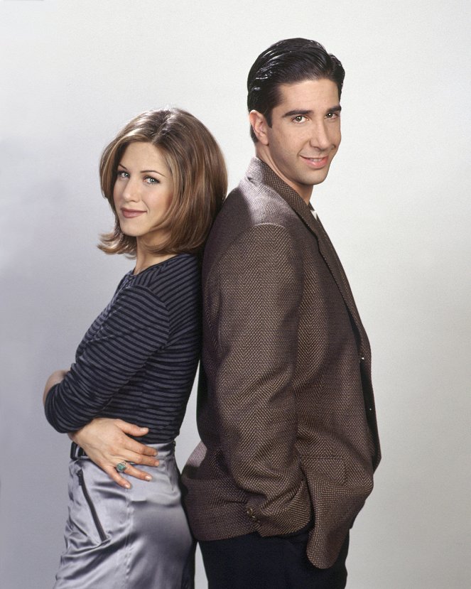 Friends - Season 2 - Promokuvat - Jennifer Aniston, David Schwimmer