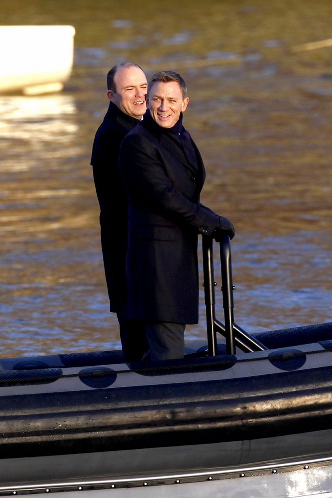 007 Spectre - De filmagens - Rory Kinnear, Daniel Craig