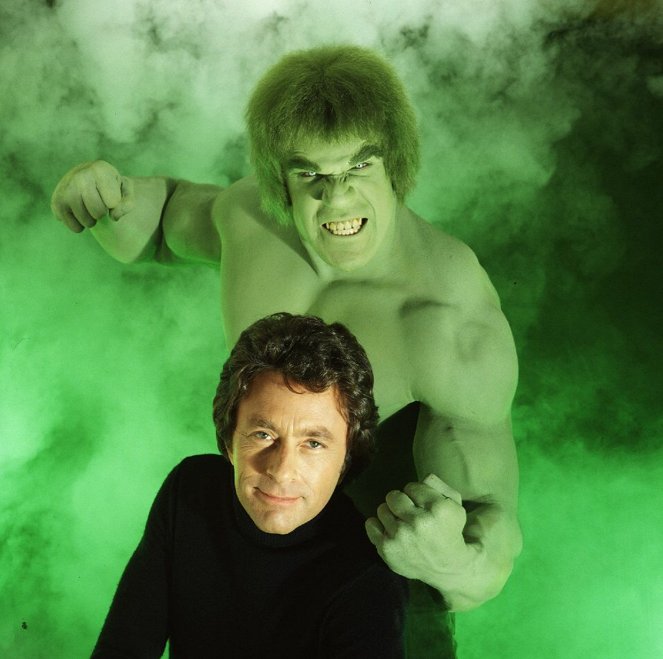 Der unglaubliche Hulk - Werbefoto - Bill Bixby, Lou Ferrigno