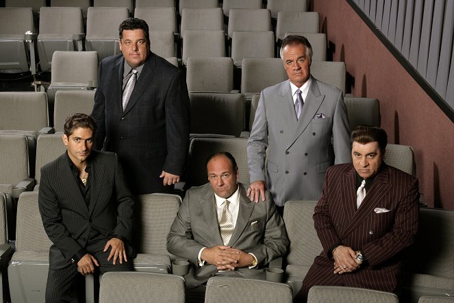 Os Sopranos - Promo - Michael Imperioli, Steve Schirripa, James Gandolfini, Tony Sirico, Steven Van Zandt