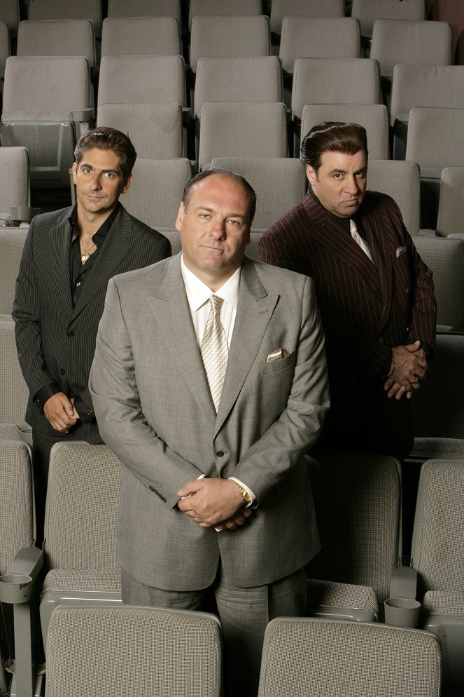 Die Sopranos - Werbefoto - Michael Imperioli, James Gandolfini, Steven Van Zandt
