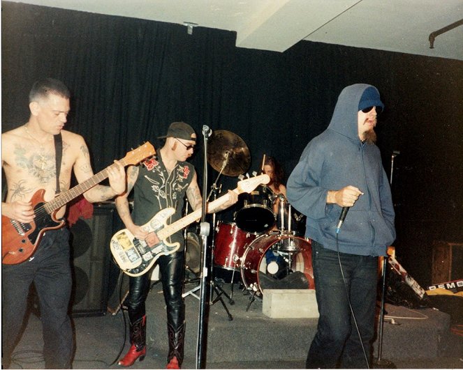 GG Allin & Dee Dee Ramone: Rehearsal at Tin Pan Studios 1991 - Photos - Dee Dee Ramone, Merle Allin, GG Allin