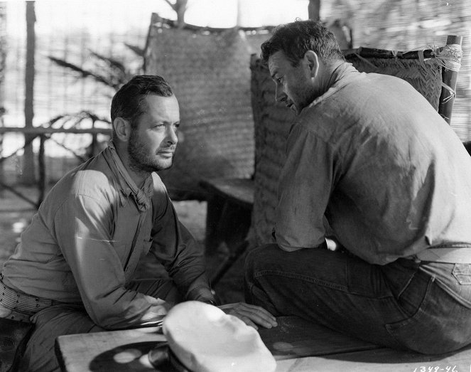 Schnellboote vor Bataan - Filmfotos - Robert Montgomery, John Wayne