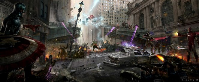 Avengers: Pomstitelia - Concept art