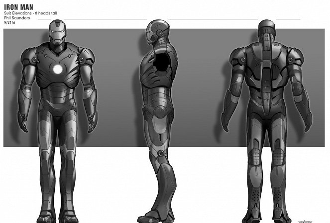 Homem de Ferro - Concept Art