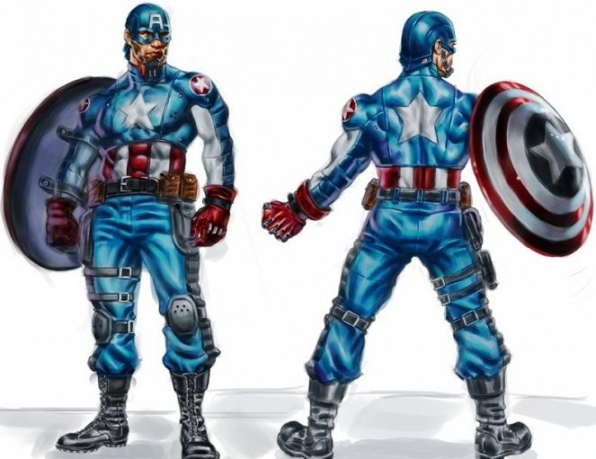 Amerika Kapitány: Az első bosszúálló - Concept Art