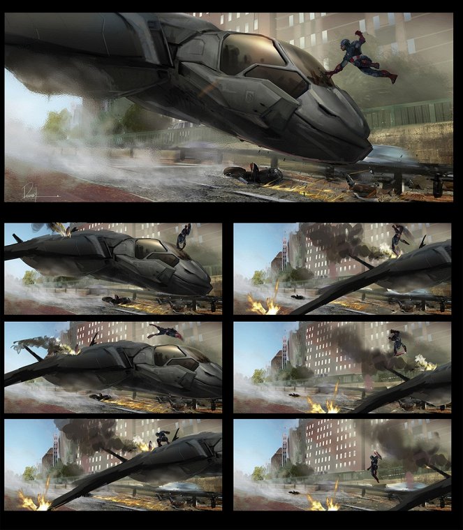 Captain America: The Winter Soldier - Concept art