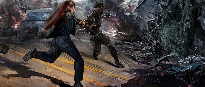 Captain America: Zimný vojak - Concept art
