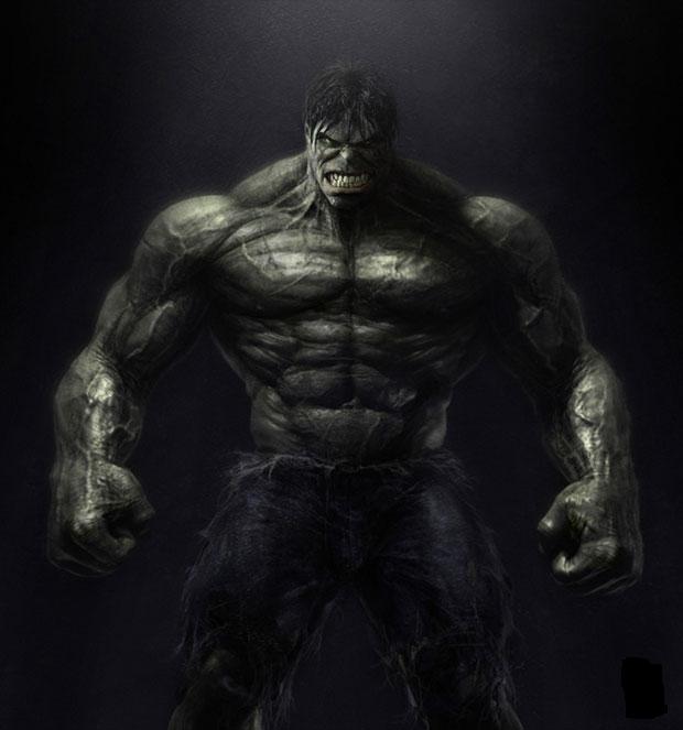 Neuvěřitelný Hulk - Concept Art