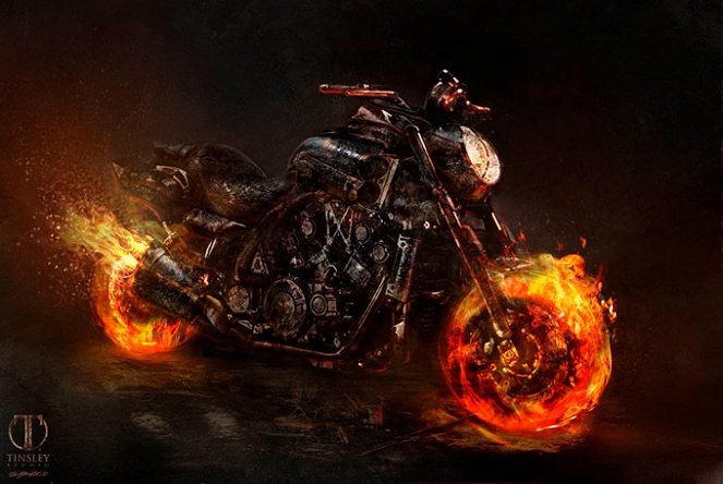 Ghost Rider 2: Espíritu de venganza - Arte conceptual