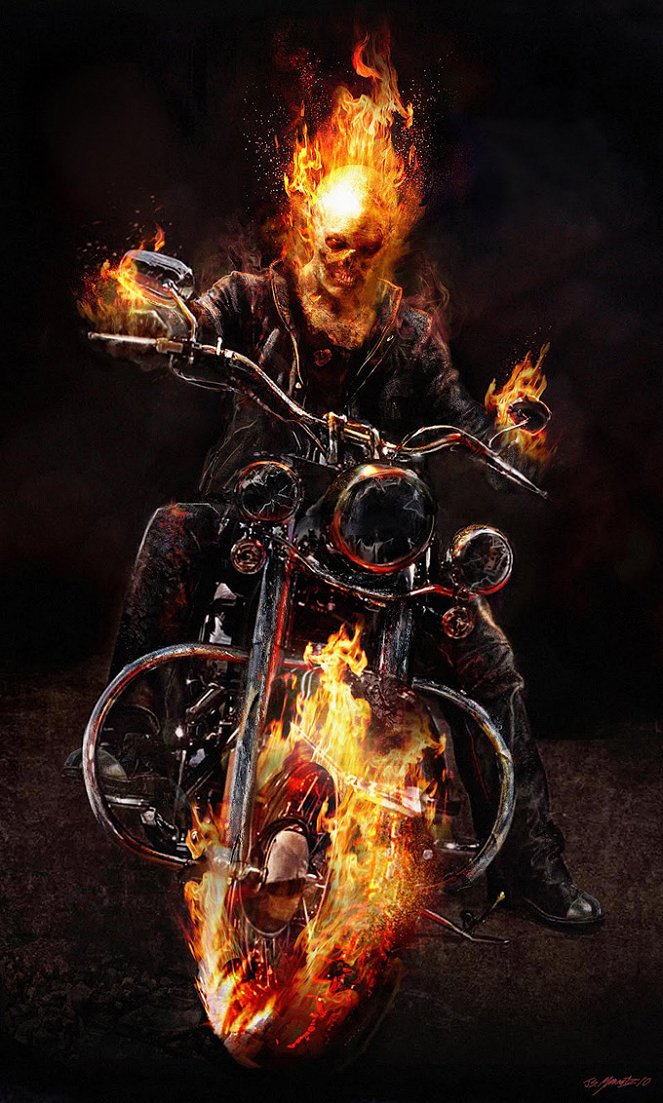 Ghost Rider 2: Espíritu de venganza - Arte conceptual