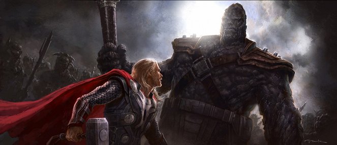 Thor: Mroczny świat - Grafika koncepcyjna