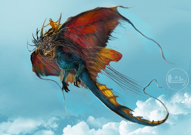 El misterio del dragón - Arte conceptual