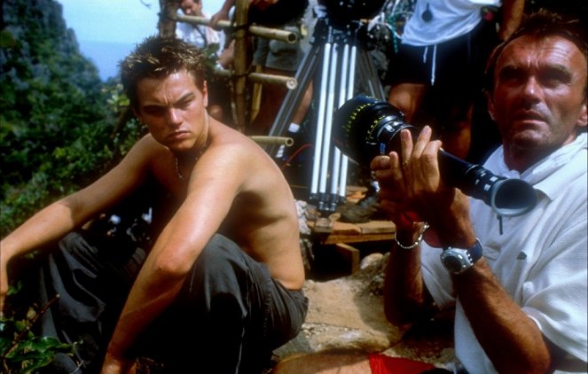 The Beach - Kuvat kuvauksista - Leonardo DiCaprio, Danny Boyle