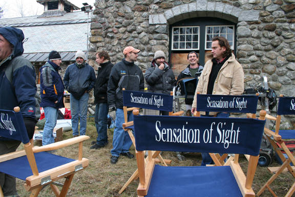 The Sensation of Sight - De filmagens