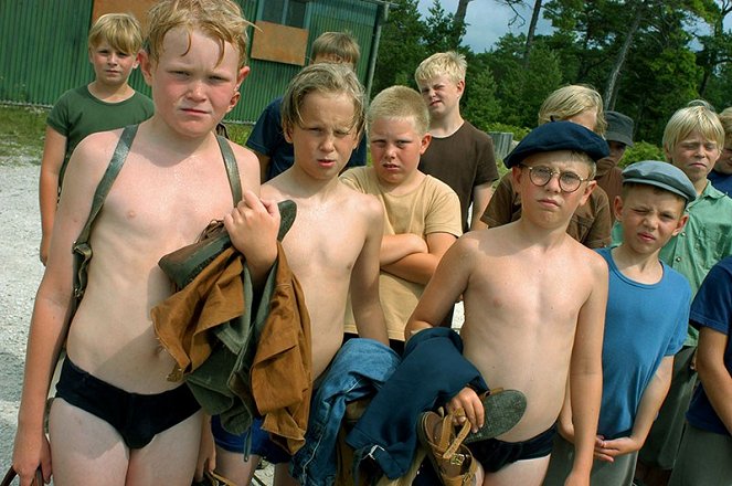 Malí Jönssonovi na letním táboře - Z filmu - Anton Pettersson, Buster Söderström, Conrad Cronheim