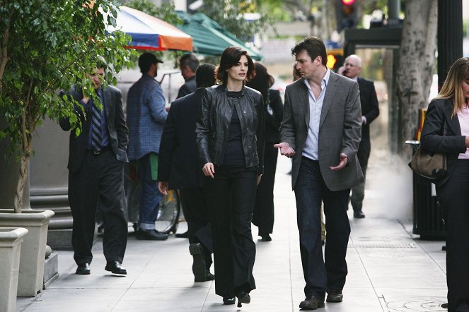 Castle - A Death in the Family - Photos - Stana Katic, Nathan Fillion