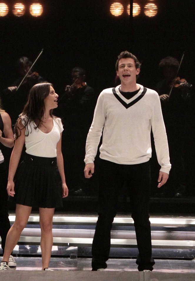 Glee - Spielverderberspiele - Filmfotos - Lea Michele, Cory Monteith