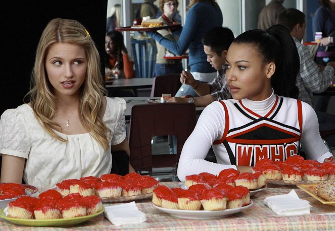 Glee - Sztárok leszünk! - Sütik és kerekek - Filmfotók - Dianna Agron, Naya Rivera