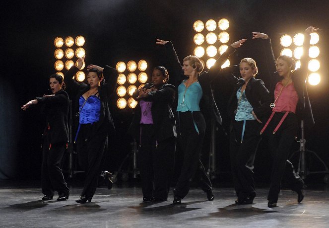 Glee - Sztárok leszünk! - Madonna hatalma - Filmfotók - Lea Michele, Jenna Ushkowitz, Amber Riley, Heather Morris, Dianna Agron, Naya Rivera