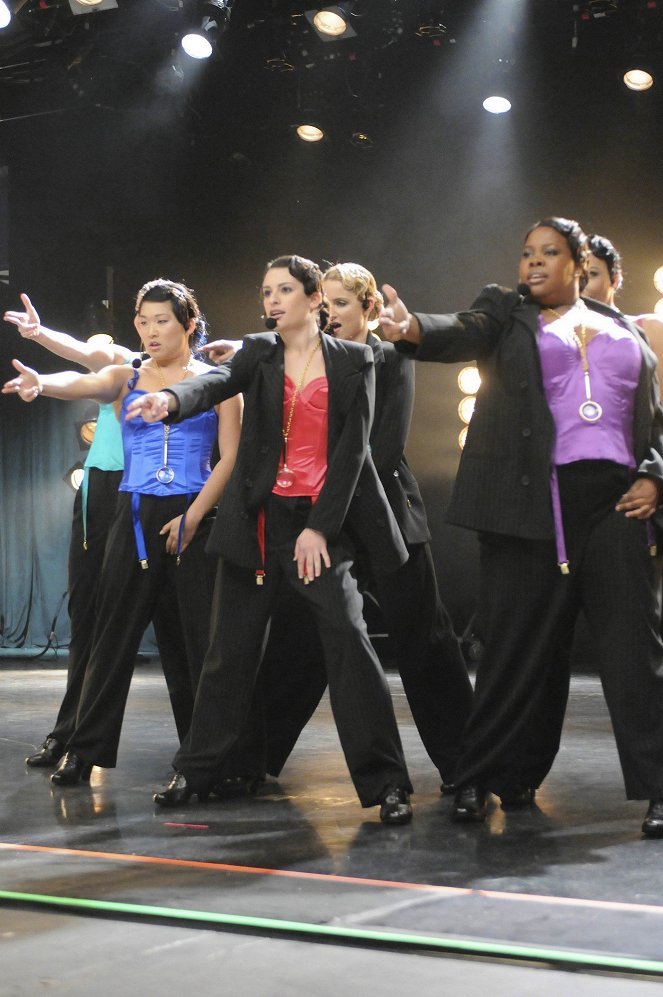 Glee - Sztárok leszünk! - Madonna hatalma - Filmfotók - Jenna Ushkowitz, Lea Michele, Amber Riley