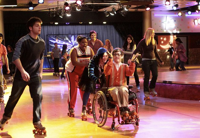 Glee - Liebe ist ein weiter Weg - Filmfotos - Amber Riley, Jenna Ushkowitz, Kevin McHale