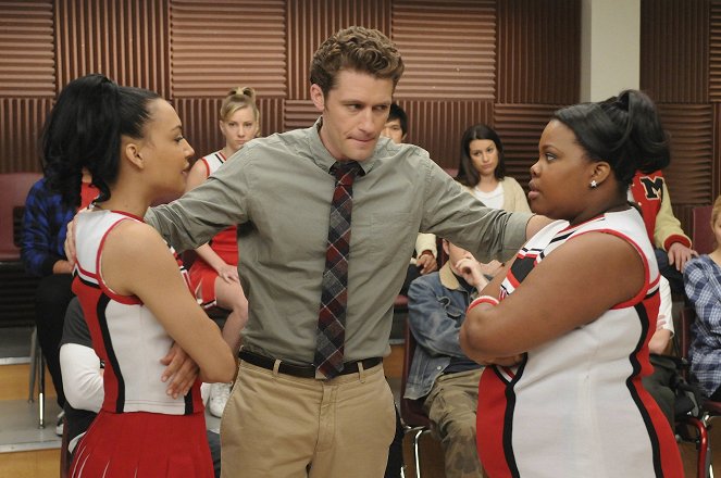 Glee - Sztárok leszünk! - Hozzáállás kérdése - Filmfotók - Naya Rivera, Matthew Morrison, Amber Riley