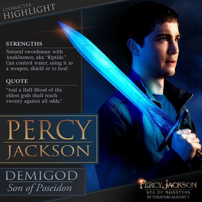 Percy Jackson: Moře nestvůr - Promo